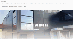 Desktop Screenshot of hutar.si